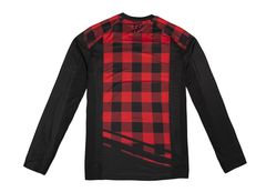 RaceFace Diffuse Long Sleeve Jersey 2021 Rouge click to zoom image