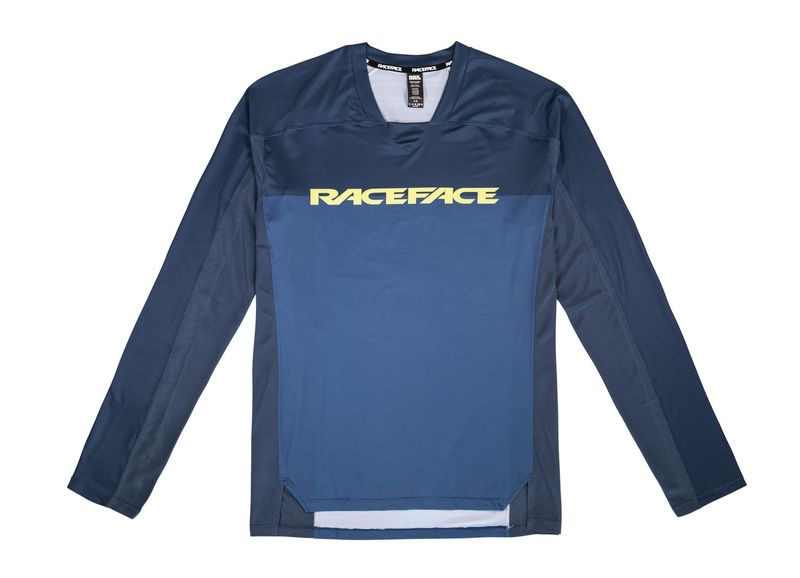 RaceFace Diffuse Long Sleeve Jersey 2021 Navy click to zoom image