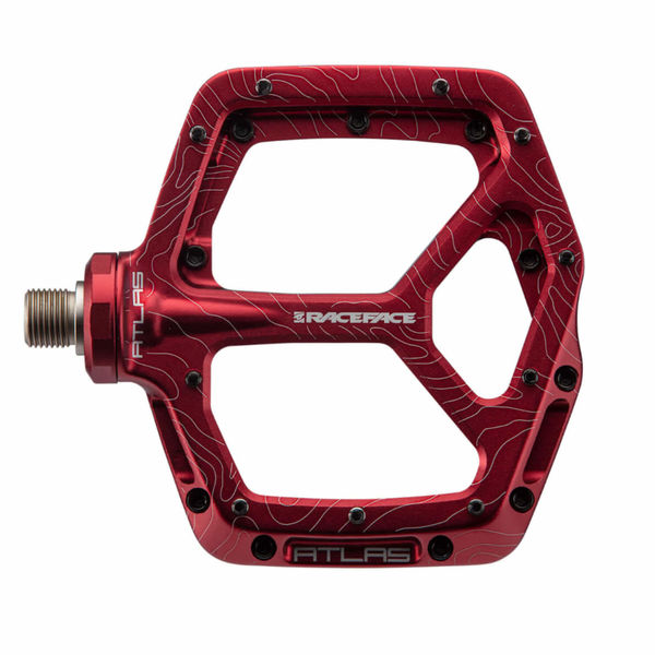 RaceFace Atlas Pedals 2022 Red click to zoom image