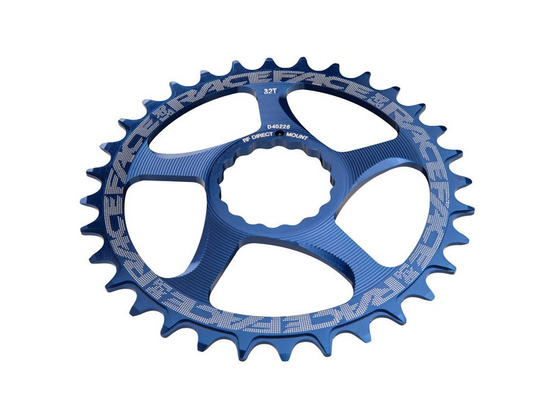 RaceFace Direct Mount Narrow/Wide Single Chainring Blue click to zoom image