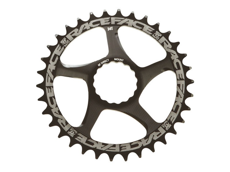 RaceFace Direct Mount Narrow/Wide Single Chainring Black click to zoom image
