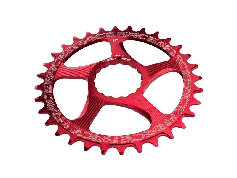 RaceFace Direct Mount Narrow/Wide Single Chainring Red click to zoom image