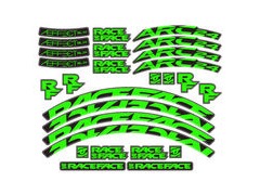 RaceFace Arc / <i>A</i>Effect Rim Decal Kit Neon Green 