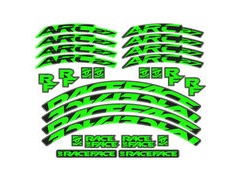 RaceFace Arc / <i>A</i>Effect Rim Decal Kit Neon Green 27mm Neon Green  click to zoom image