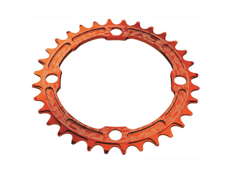 RaceFace Narrow/Wide Single Chainring Orange 104x34T click to zoom image