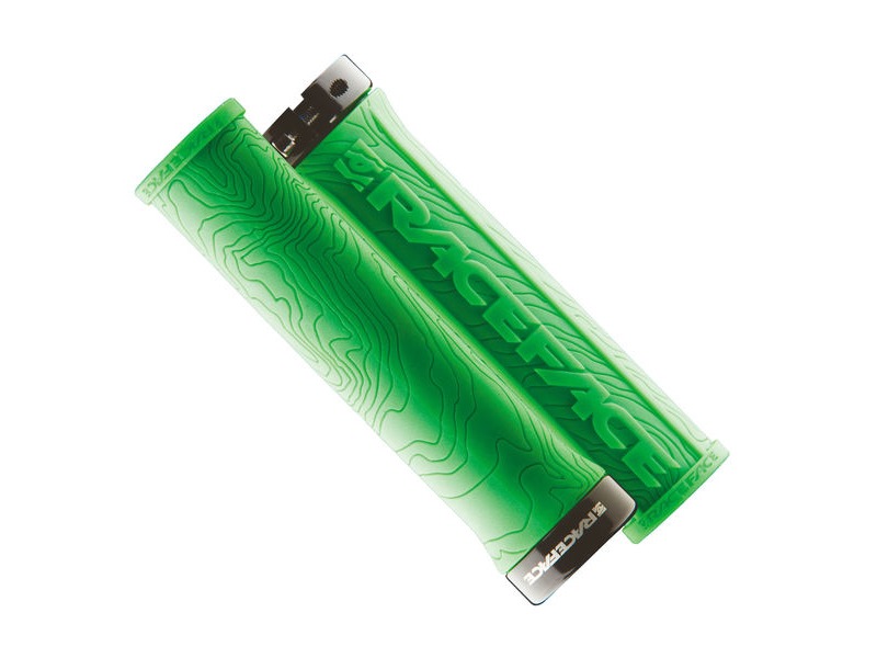 RaceFace Half Nelson Lock On Grips Green click to zoom image