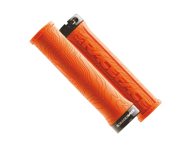 RaceFace Half Nelson Lock On Grips Orange click to zoom image