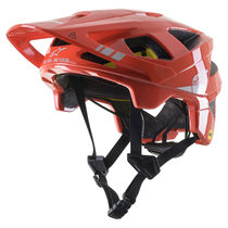 Alpinestars Vector Tech A2 Helmet Glossy Bright Red/Light Grey