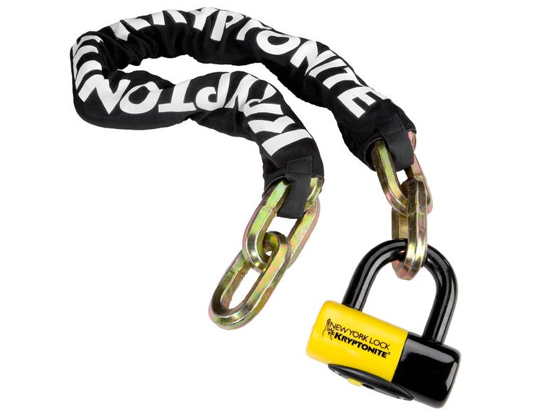 Kryptonite New York Fahgettaboudit chain and padlock 100 cm click to zoom image