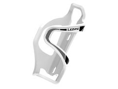 Lezyne Flow Cage Side Load Left White  click to zoom image