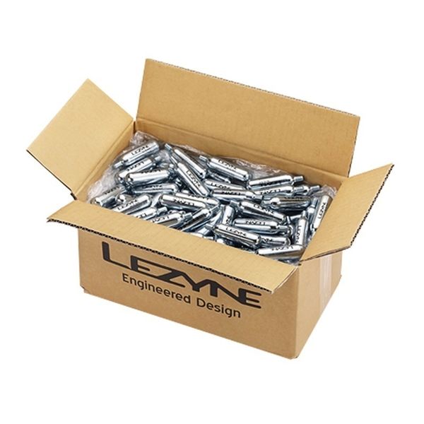 Lezyne 20G Threaded CO2 Cartridge Box of 30 click to zoom image
