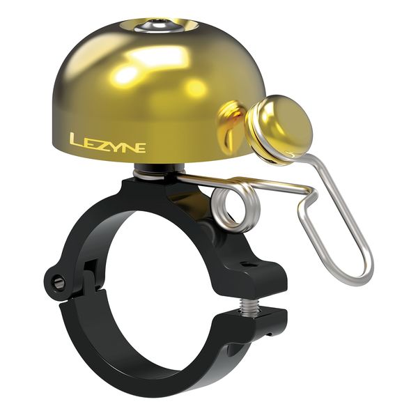 Lezyne Classic Brass Bell- HM - Brass / Black click to zoom image