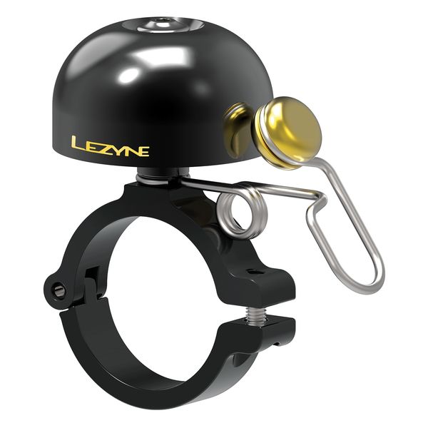 Lezyne Classic Brass Bell- HM - Black / Black click to zoom image