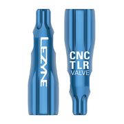 Lezyne CNC TLR Valve Caps Only (Pair) - Blue 