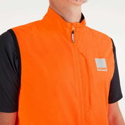Hump Strobe Men's Gilet, Neon Orange click to zoom image