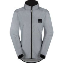 Hump Signal Women's Water Resistant Jacket, Reflective Silver