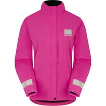 Hump Strobe Women's Waterproof Jacket, Pink Glo