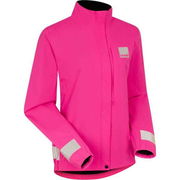 Hump Strobe Women's Waterproof Jacket, Pink Glo click to zoom image