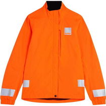 Hump Strobe Youth Waterproof Jacket, Neon Orange