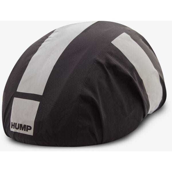 Hump Reflective Waterproof Helmet Cover - Black click to zoom image