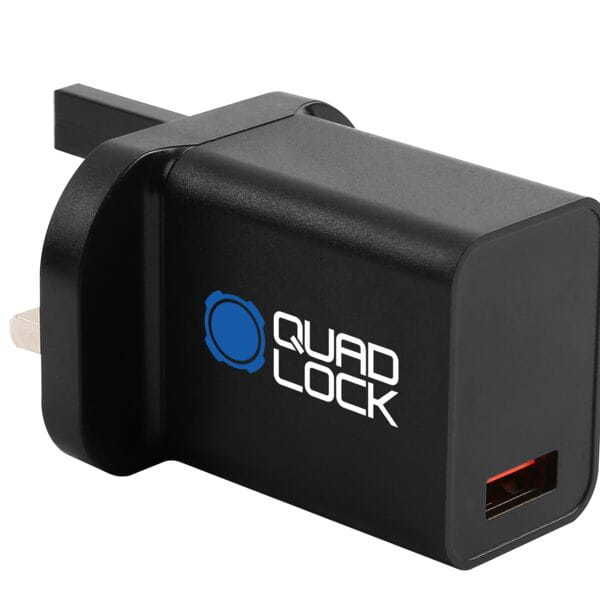 Quad Lock 18W Power Adaptor - UK Standard (Type G) click to zoom image
