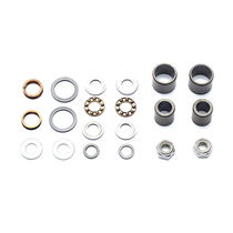 HT Components Pedal Rebuild Kit T-1 Pedals (v3 Current) - Includes, 4 x bearings, washers, end nuts, Orings