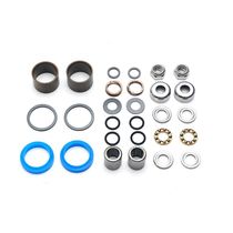 HT Components Pedal Rebuild Kit Evo+: AE01,3,5/ME01,3,5 Pedals - Includes, bearings, washers, end nuts, Orings