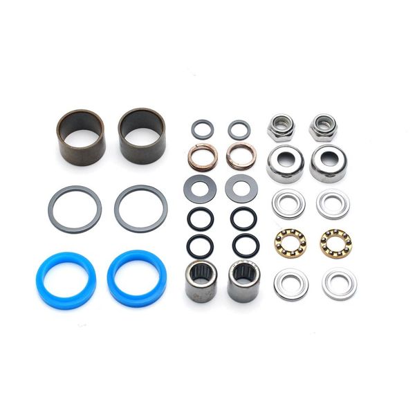 HT Components Pedal Rebuild Kit Evo+: AE01,3,5/ME01,3,5 Pedals - Includes, bearings, washers, end nuts, Orings click to zoom image