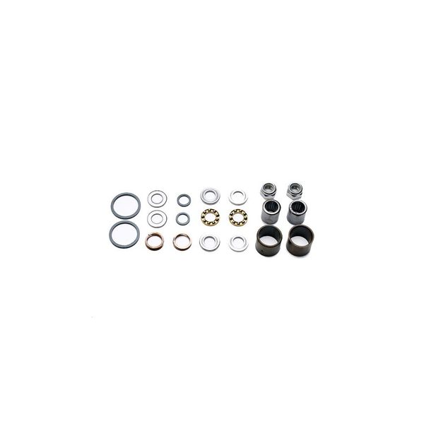 HT Components Pedal Rebuild Kit X-2 Pedals - Includes DU Bushes, End nuts, Bearings, Rubber seals (Also fits AE-06, AE-12) click to zoom image