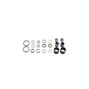HT Components Pedal Rebuild Kit X-2 Pedals - Includes DU Bushes, End nuts, Bearings, Rubber seals (Also fits AE-06, AE-12) 