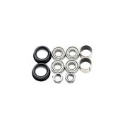 HT Components Pedal Rebuild Kit PA-03A/PA-12 Pedals - Includes, bearings, washers, end nuts, Orings 