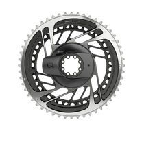 Quarq Power Meter Kit Direct Mount Red Axs D1 Grey (Includes Power Meter Integrated Chainrings, Red Axs 2-position Front Derailleur)