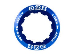 A2Z Alloy Cassette Lock Ring 11T Blue  click to zoom image