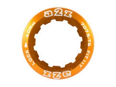 A2Z Alloy Cassette Lock Ring 11T Orange  click to zoom image