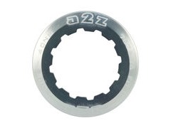 A2Z Alloy Cassette Lock Ring 11T Silver  click to zoom image