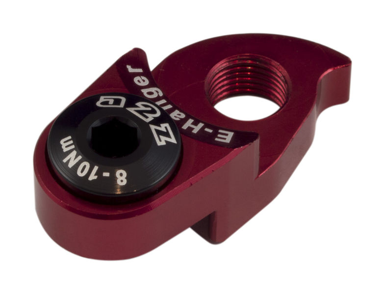 A2Z Extension Hanger Derailleur Adapter Red click to zoom image