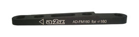 A2Z Disc Mount Adapter FM (Flat Mount) Fork 140/160mm