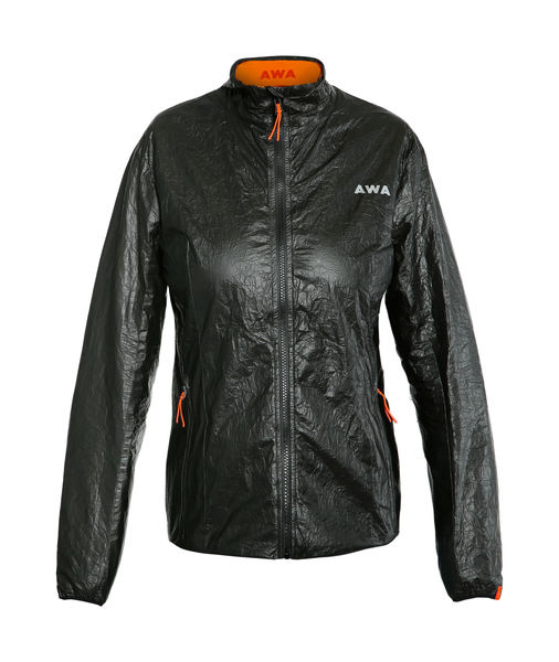 Dainese AWA BLACK EN Jacket Womens Black, Orange click to zoom image