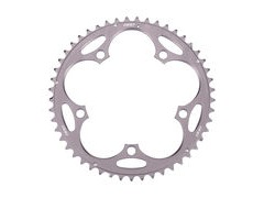 BBB RoadGear Chainring 49T, 130BCD Grey  click to zoom image