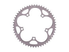 BBB RoadGear Chainring 53T, 130BCD Grey  click to zoom image