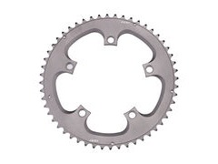 BBB TripleGear Chainring 52T, 130BCD Grey  click to zoom image