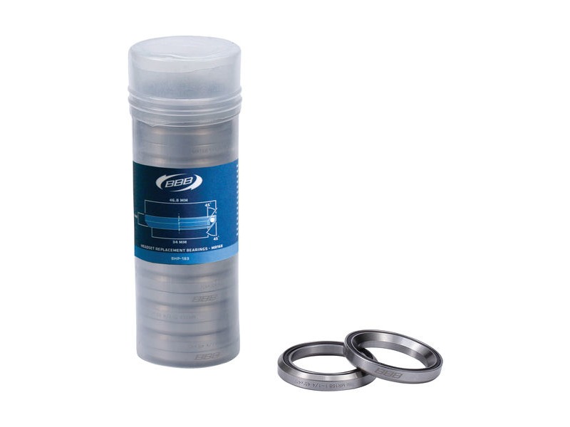 BBB Headset Bearings x20 46.8mm click to zoom image