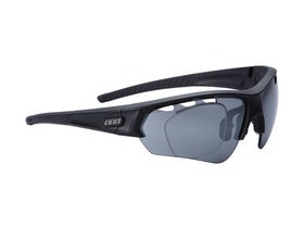 BBB Select Optic Sport Glasses Matte Black, Black Tip, Smoke Lens
