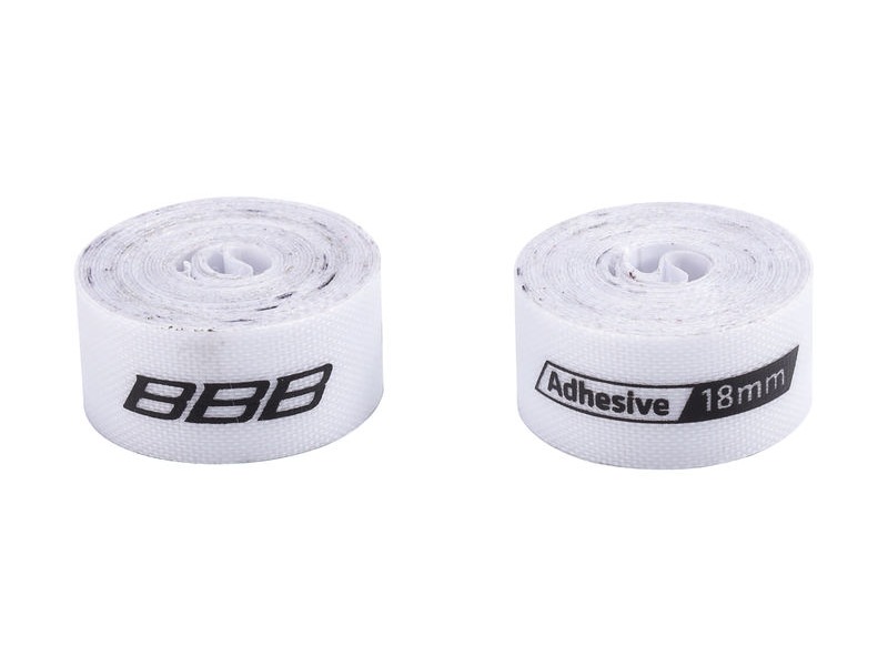 BBB Rimtape HP Adhesive 2m White 2pcs 18mm click to zoom image