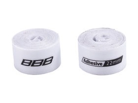 BBB Rimtape HP Adhesive 2m White 2pcs 22mm