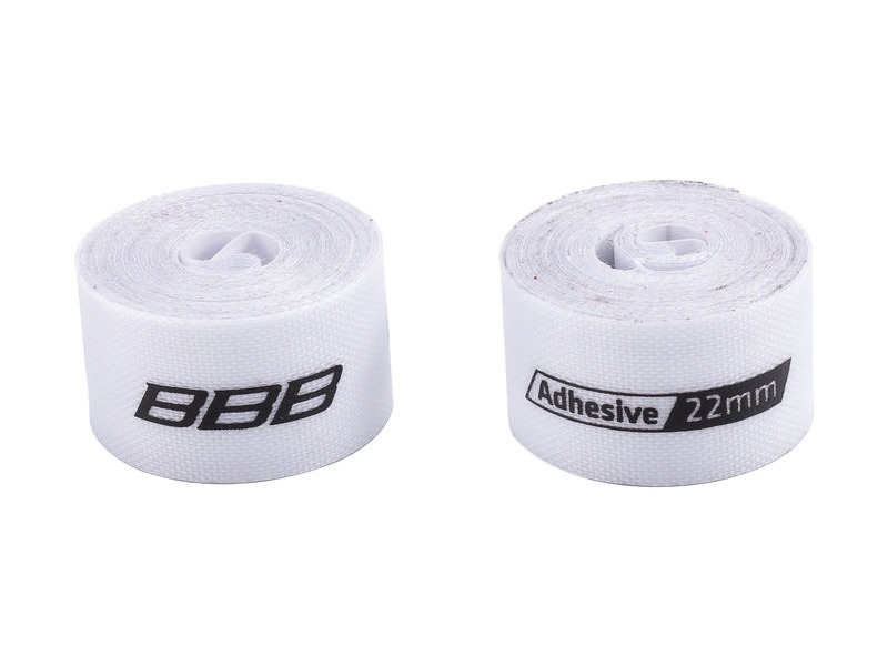 BBB Rimtape HP Adhesive 2m White 2pcs 22mm click to zoom image