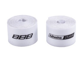 BBB Rimtape HP Adhesive 2m White 2pcs 25mm