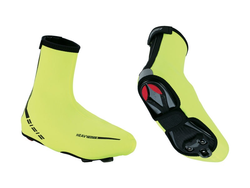 BBB HeavyDuty OSS Shoe Covers Neon Yellow click to zoom image