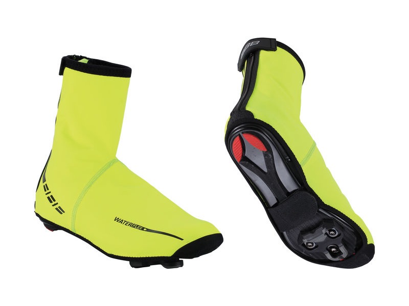 BBB WaterFlex Shoe Covers Neon Yellow click to zoom image