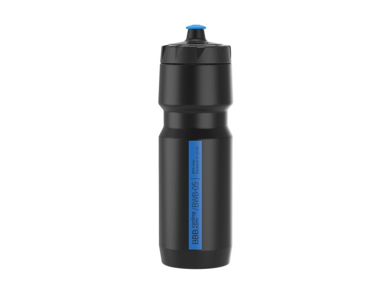 BBB CompTank XL Water Bottle 750ml Black and Blue click to zoom image
